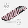 Burga Tough ovitek z vzorcem in MagSafe za iPhone 17 Pro / 18 Pro - New Crush