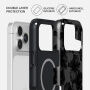Burga Tough ovitek z vzorcem in MagSafe za iPhone 17 Pro / 18 Pro - Nocturnal