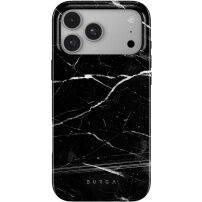 Burga Tough ovitek z vzorcem in MagSafe za iPhone 17 Pro / 18 Pro - Noir Origin
