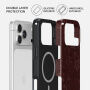Burga Tough ovitek z vzorcem in MagSafe za iPhone 17 Pro Max / 18 Pro Max - Capulet