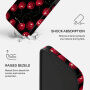 Burga Tough ovitek z vzorcem in MagSafe za iPhone 17 Pro Max / 18 Pro Max - Cherrybomb