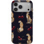 Burga Tough ovitek z vzorcem in MagSafe za iPhone 17 Pro Max / 18 Pro Max - Cougar