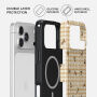 Burga Tough ovitek z vzorcem in MagSafe za iPhone 17 Pro Max / 18 Pro Max - Honeycomb