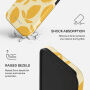 Burga Tough ovitek z vzorcem in MagSafe za iPhone 17 Pro Max / 18 Pro Max - Lemon Tart
