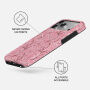 Burga Tough ovitek z vzorcem in MagSafe za iPhone 17 Pro Max / 18 Pro Max - Sakura