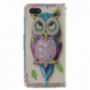 Etui z integriranim stojalom in predelkom za dokumente Apple iPhone 5 / 5S / SE (2016) - Sova