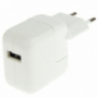 Polnilnik / adapter 10 W z vtičem EU (A1401) za Apple iPhone / iPad / iPod - bel - Vrhunska kakovost