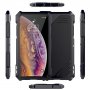 Zelo trpežna torbica Viking s tremi zamenljivimi lečami za iPhone X / XS - črna