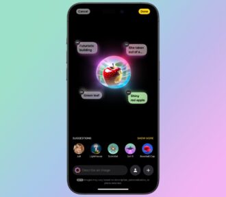 Preizkusili smo novo Apple Intelligence v&nbsp;iOS 18.2 – Kako delujejo slikovno igrišče, slikovna palica in genmoji?