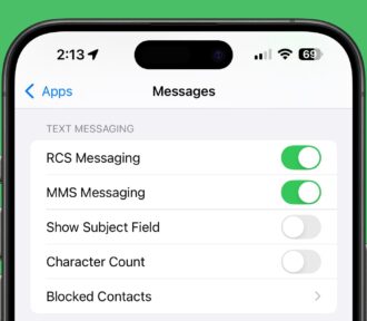 iOS 18 Nasveti #4 – Kako uporabljati nov protokol RCS za sporočanje?