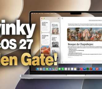 macOS 27 Golden Gate je tu: Oglejte si, kaj bo prinesel novi operacijski sistem za Mace!