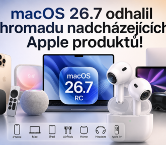 macOS 26.7 je razkril kopico prihodnjih Applovih izdelkov. AirPods s&nbsp;kamerami so že&nbsp;bili prikazani v&nbsp;akciji!